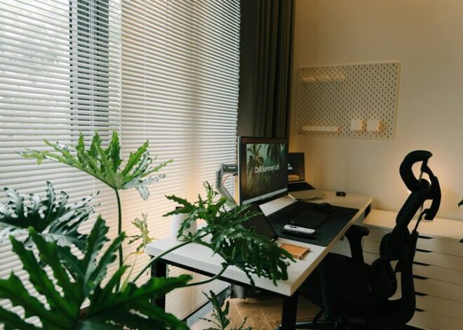 Creating a Relaxing and Productive Home Office Environment